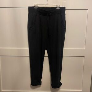 Athleta Black Sweatpants with Jogger Style
